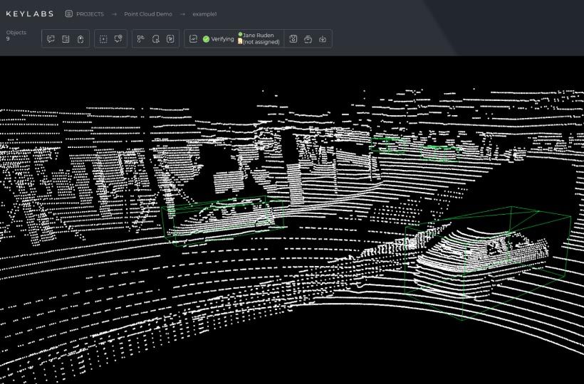 3D point cloud annotation