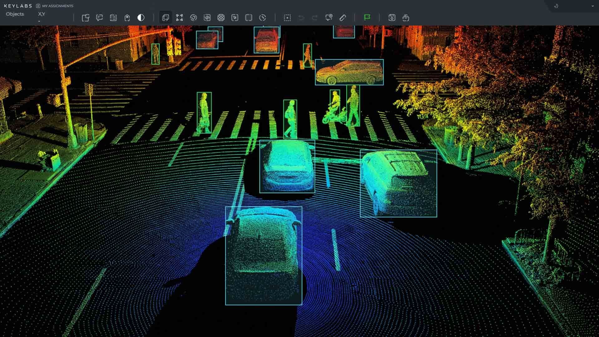LiDAR Point Cloud Annotation for Autonomous Driving |Keylabs
